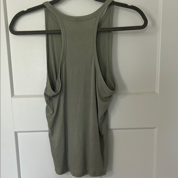 Sunday Best Sage Green Tank Top - Picture 3 of 5